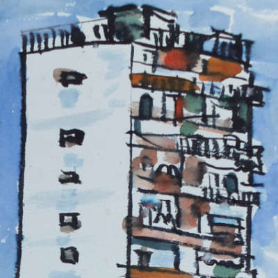 Andreas Korn: Artproduktion (Kunstraum - Aquarell in Calella) Andreas Korn: Artproduktion (Kunstraum - Aquarell in Calella)